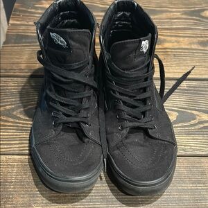Vans Men's Black High-Top Sneakers